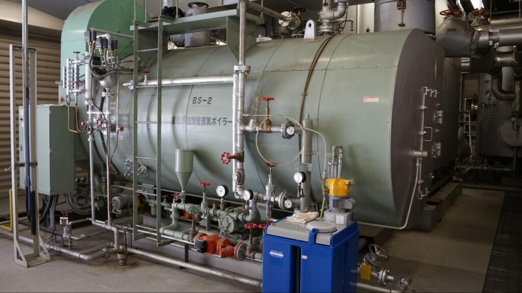 網走刑務所のボイラー設備