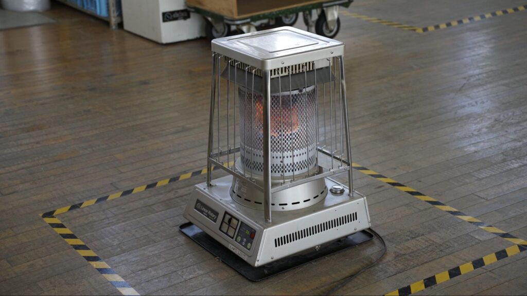 網走刑務所のストーブ