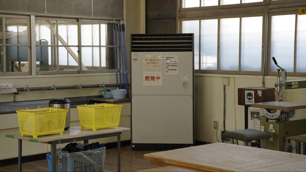 網走刑務所の暖房器具