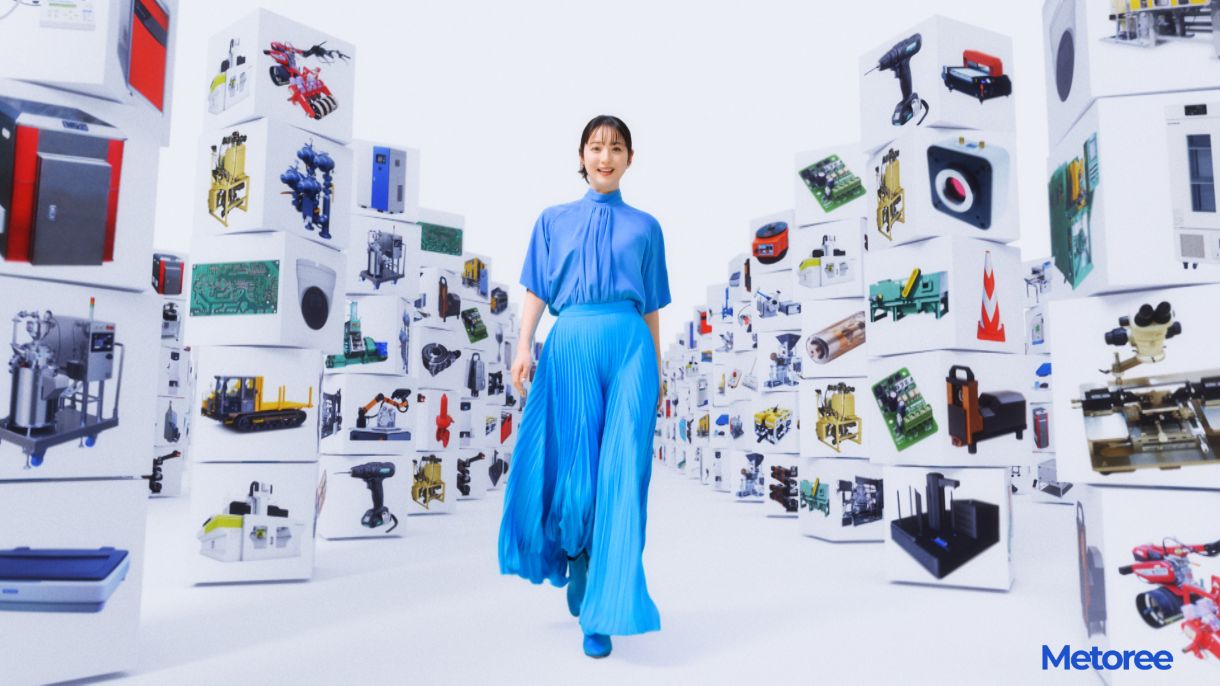 「メトリー」の新CMに出演する佐々木希さん (2)