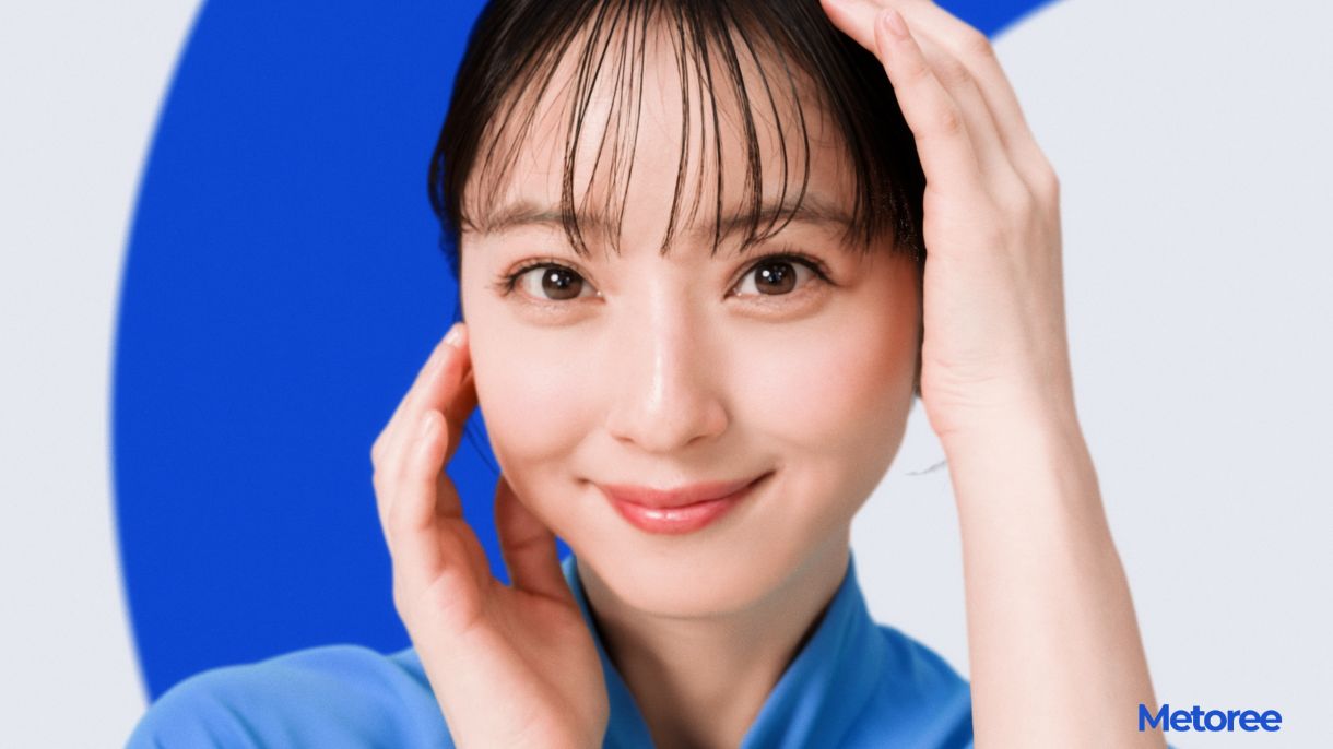 「メトリー」の新CMに出演する佐々木希さん