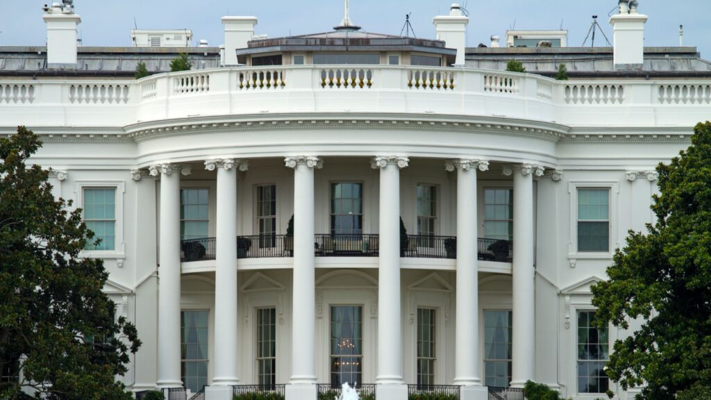 アメリカのホワイトハウス