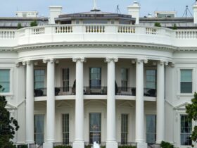 アメリカのホワイトハウス
