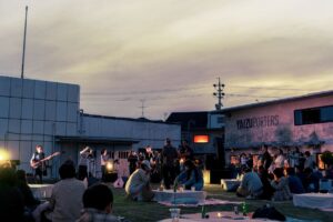 前回の音楽ライブの様子