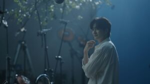 新ビオフェルミンS錠 新CM「森のキッチン」篇を撮影中岡田将生さん (2)