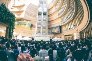 昨年開催のようす（２Fキャニオンストリート）